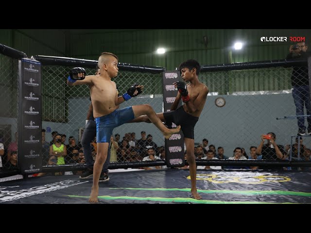 Korouhenba Urungpurel (Manipur) vs Lekraj Bagde (Maharashtra) | Kids MMA | Warriors Dream | India