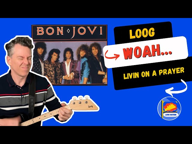 Livin’ On A Prayer - Bon Jovi: Easy Lesson for Beginners | Loog Guitar 2024