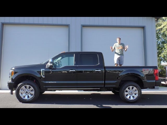 Here’s a Tour of an $80,000 Ford F-250 Platinum Pickup Truck