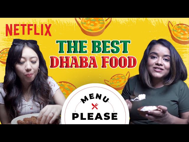 Delhi's BEST Dhaba Food feat. @OKTestedbyscoopwhoop Squad | Baba ka Dhaba | Tenzing, Aakansha | Menu Please