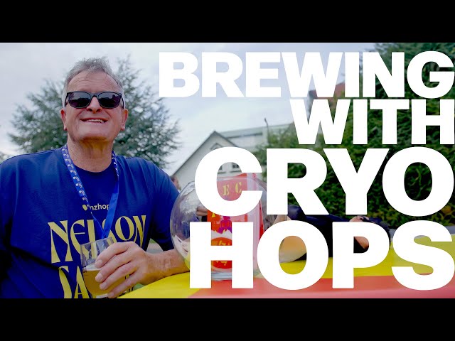 Brewing with Cryo Hops | NZ Hops Nelson Sauvin™ Cryo Collab Brew Day with Ghost Town Brewing