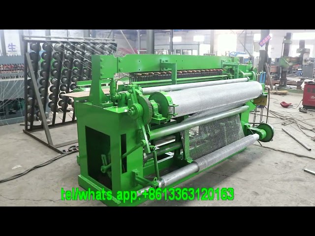 Automatic stainess steel wire welded mesh machine---Anping Hengtai.