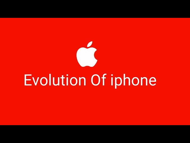 History of iphone..2007 to 2021