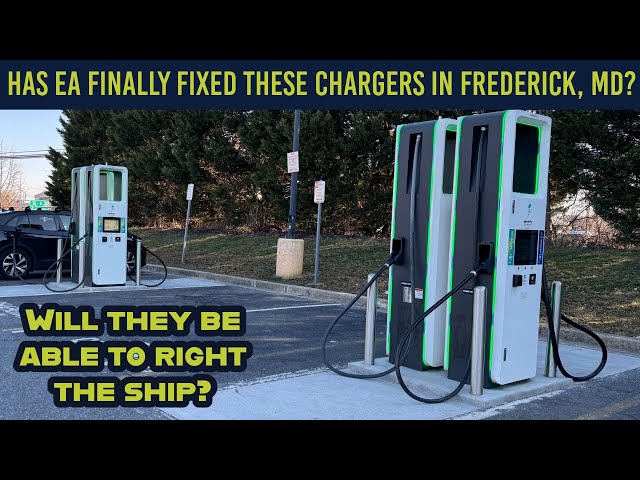 Has Electrify America finally fixed these chargers in Frederick, MD?