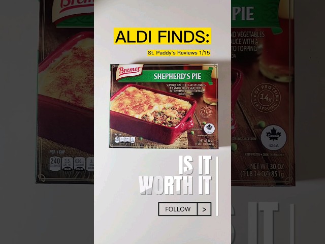 Aldi Shepherd's Pie Review: Aldi Finds This Week March 2023 #AldiFinds #aldihaul