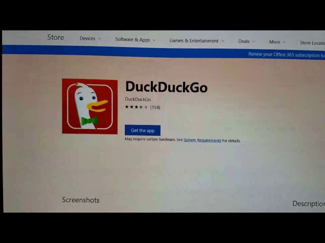 Why does Google and Microsoft not want you to have duckduckgo?