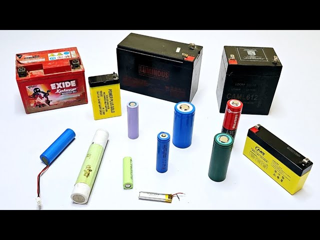 unique lithium ion battery collection | different type lithium ion battery collection | lithium ion