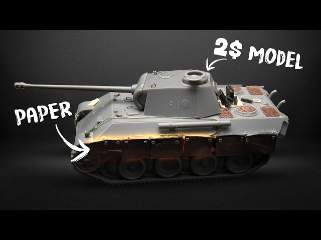 Panzer 5 assembly - 1:72 Unknown Company Kit build