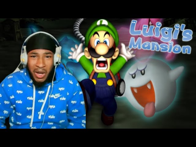 WAIT LUIGI CAN SING IN THIS GAME! AND HE REALLY HITTIN THEM NOTES [Luigi's Mansion] #1