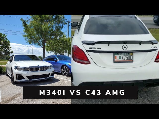 BMW M340i vs Mercedes C43 AMG Rematch
