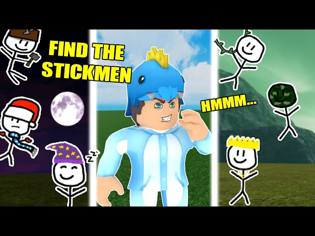 Find The Stickmen | ROBLOX | LETS FIND ALL THE STICKMEN!