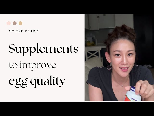 Best Supplements for Egg Quality | Prep your body for #IVF #Pregnancy #EggFreezing