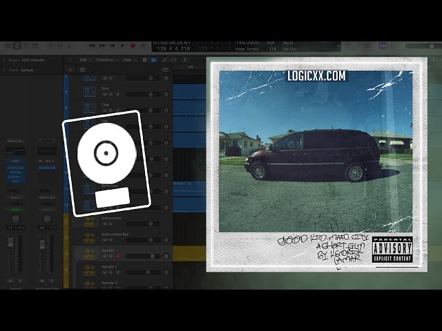 Kendrick Lamar - Money Trees (feat. Jay Rock) (Logic Pro Remake)