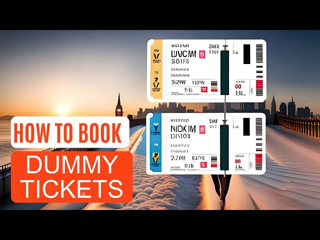 How to Book Dummy Flight Ticket | Dummy Flight Ticket Booking | free Dummy Ticket