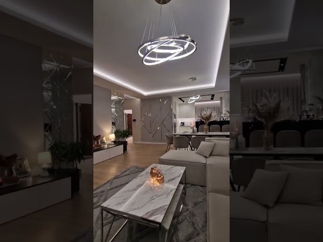 clean minimal living room #livingroom #luxury #housetour
