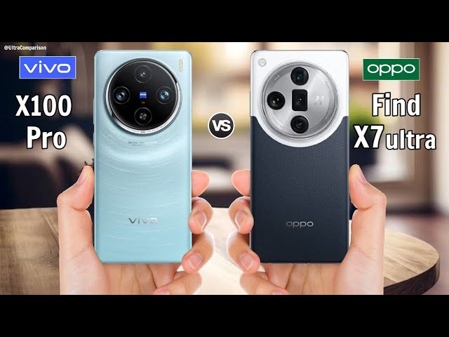 VIVO X100 Pro vs OPPO Find X7 Ultra || Price || Specs Comparison