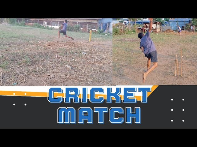 Cricket 6 Over match between see student vs non see student match non see team won the match