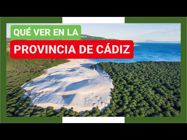 GUÍA COMPLETA ▶ Qué ver en la PROVINCIA de CÁDIZ (ESPAÑA) 🇪🇸 🌏Turismo y viajes a Andalucía