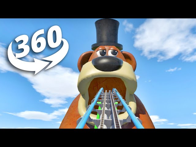 Freddy Fazbear Ur Ur Ur Song Roller Coaster: A 360° VR Adventure