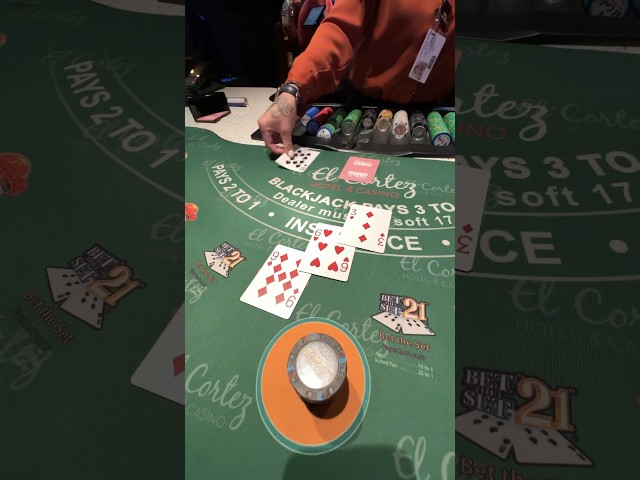 $1900 one blackjack hand, we need some luck baby #casino #gamble #lasvegas #gambling #blackjack