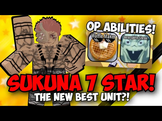 New 7 Star Sukuna is THE BEST UNIT IN THE GAME! INSANE DMG, ABILITIES, AND MORE! | ASTD Showcase