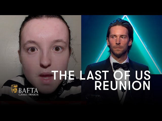 The Last of Us Worlds Collide With Bella Ramsey And Troy Baker | BAFTA Games Awards 2023