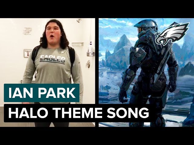 Philadelphia Eagles Rookie Ian Park Sings The Halo Theme Song