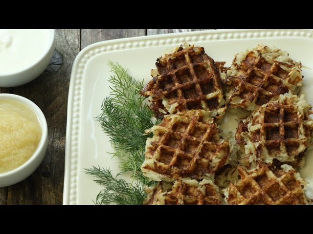 How to Make Latkes in Your Waffle Maker