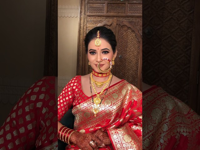 Uttarakhand Reception Bride ❤️ Makeup by Parul Garg #parulgargmakeup