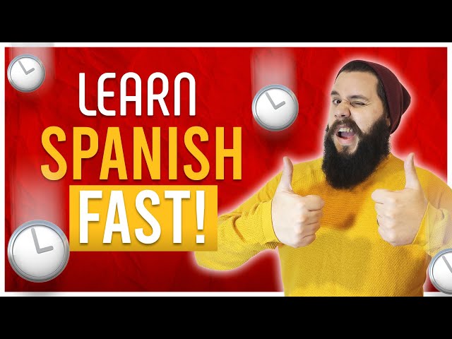 The FASTEST Way to LEARN SPANISH +Daily Study Plan [Spanish Listening Practice]