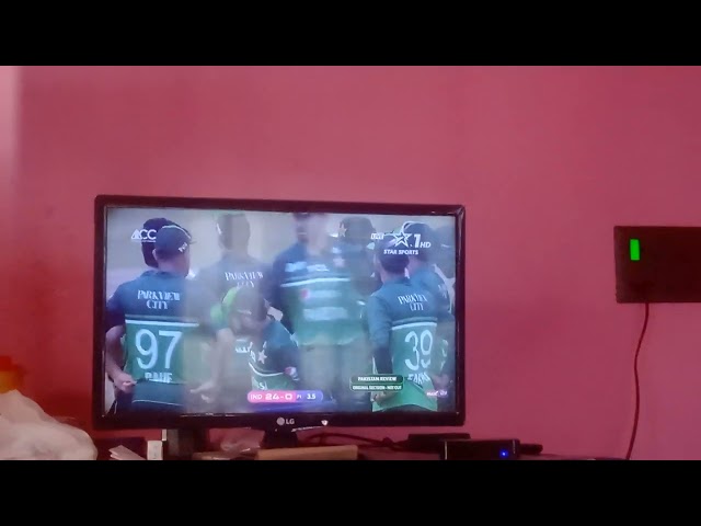 today is the pakistan vs india cricket match