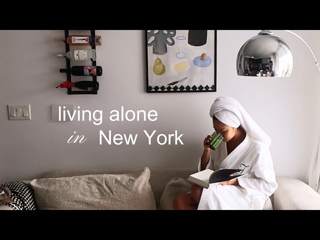a week of living alone in New York ⋆⟡˖ ࣪ 🗽