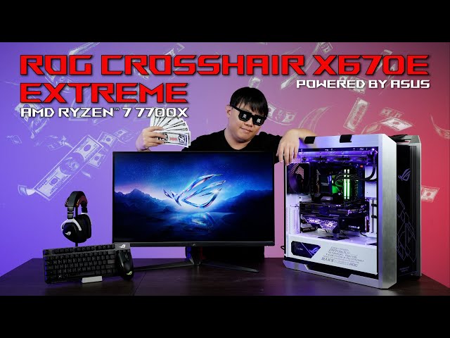 The ROG Crosshair X670E Extreme has joined the family | ROG PC Build
