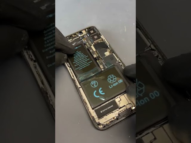 Satisfying ASMR iPhone X Battery Replacement
