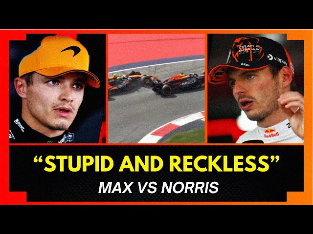 F1 MAX vs NORRIS: The Clash That Shook the Austrian GP - Who's Right?