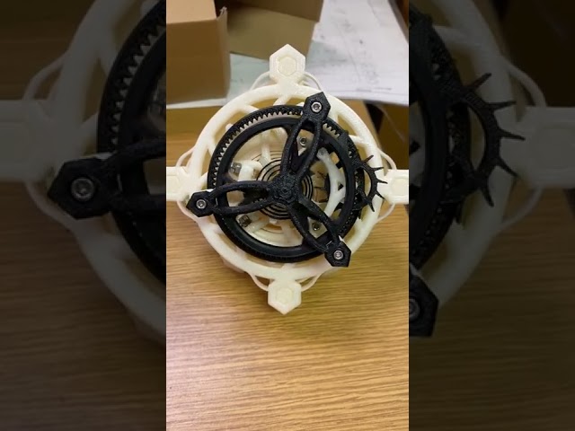 Three-Axis 3D Printed Tourbillon Clock – 3D Printing the Clock Parts