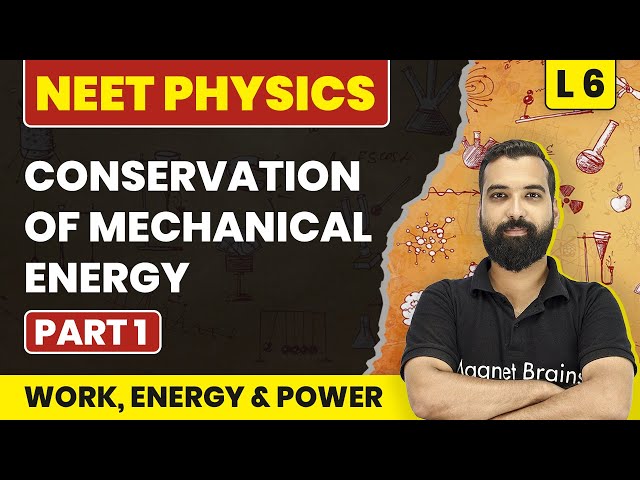 Conservation of Mechanical Energy (Part 1) | Work, Energy and Power - L6 | NEET Physics