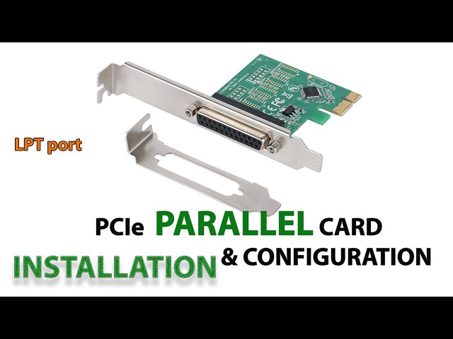 parallel port card installation