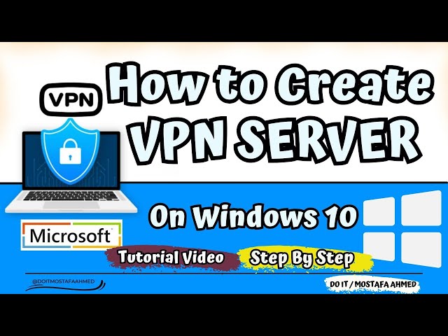 How to Create and Configure VPN Server on Windows 10 👍🖥⇆ 🖥