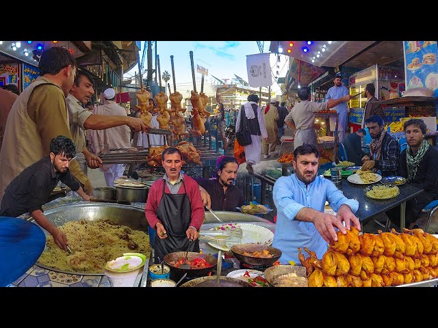 Afghan Cuisine Culinary Delights at Shahzad Restaurant, Afghanistan | 4K