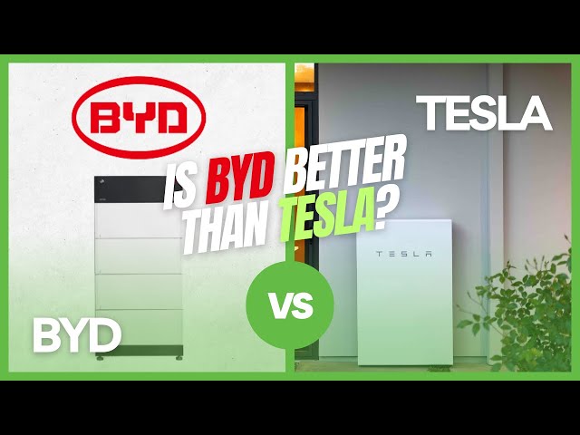Is BYD's Solar Battery Better than Tesla Powerwall? #teslapowerwall #byd #solarbattery