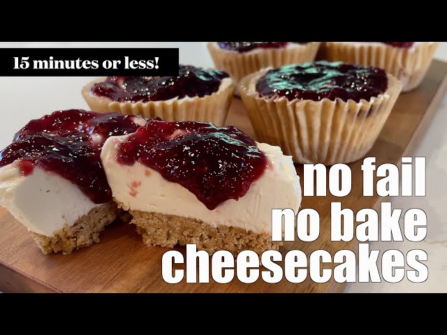 no bake CHEESECAKES will never betray you | the grumpy girl's guide to desserts you can't screw up