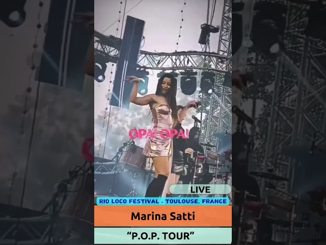 Marina Satti - P.O.P. Tour | Live @ Rio Loco Festival in Toulouse, France!
