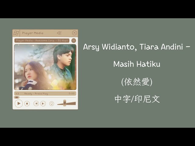 【不專業繁體中字/中文字幕/印尼文字幕】Arsy Widianto, Tiara Andini - Masih Hatiku(依然愛) 中字