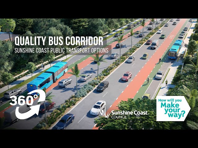 Sunshine Coast Quality Bus Corridor - 360 VR Experience