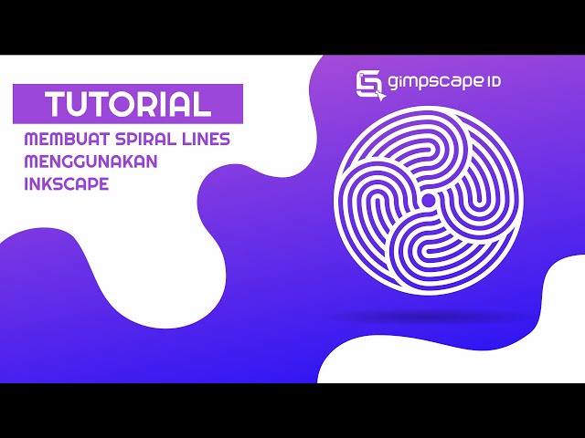 Tutorial - Cara membuat Spiral Lines menggunakan inkscape