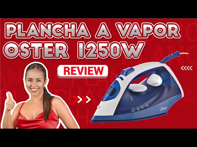 ✅ Plancha a vapor OSTER 1250 Watts | GCSTBS6003 | Review + Unboxing | Antidherente | Gran Hogar