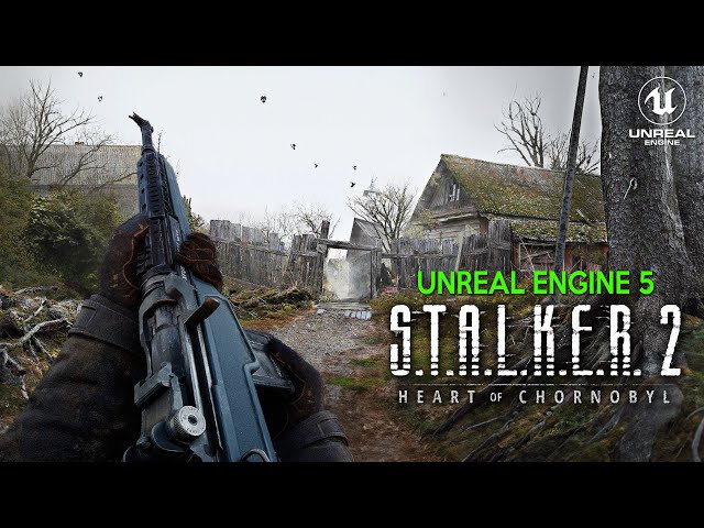 STALKER 2 New Gameplay in UNREAL ENGINE 5 | New Release Date Confirmed - Gamescom 2023 4K