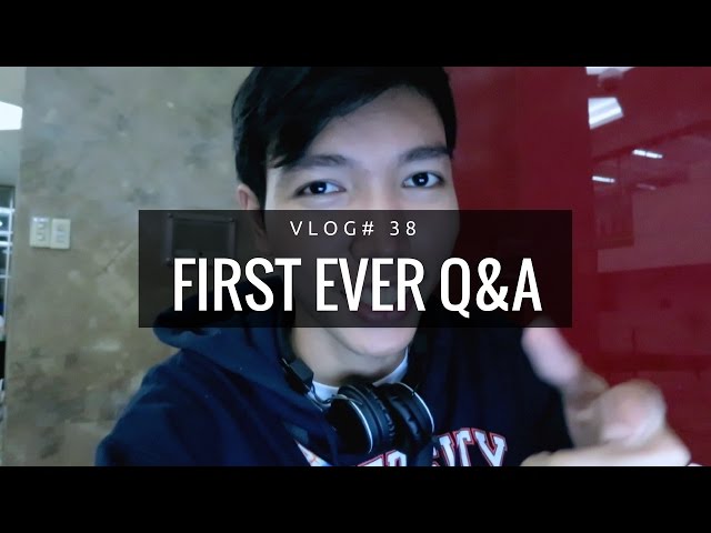 MY FIRST EVER Q AND A
