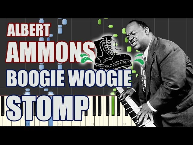 Boogie Woogie Stomp - Albert Ammons // Piano Synthesia + SHEET MUSIC